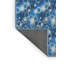 Tapis bleu foncé à motif-235055516