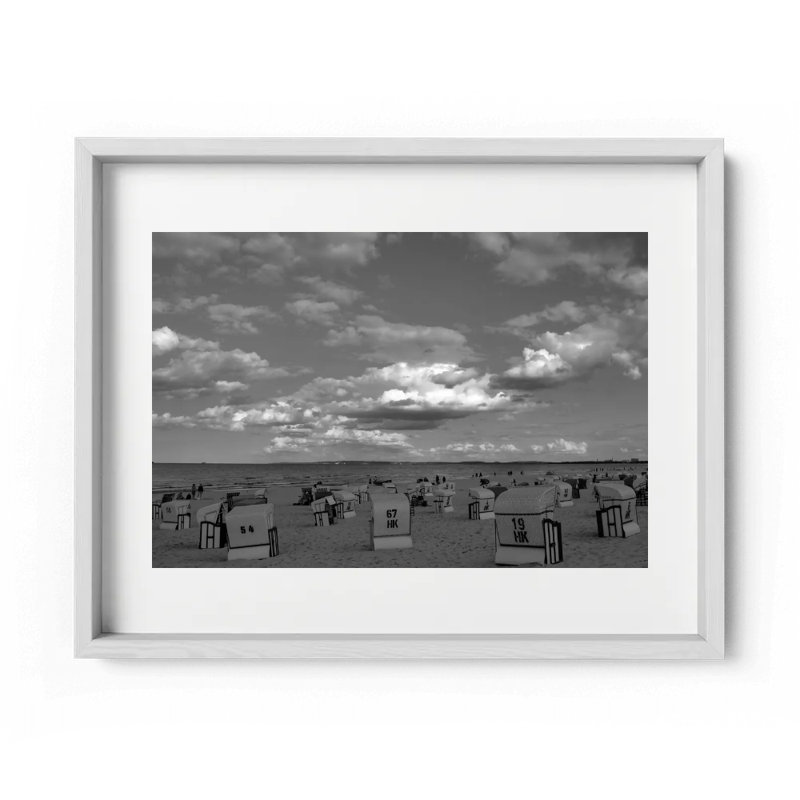 Baltic 54 Print by Joseph Regan, 22" H x 26" W x 0.75" D, White