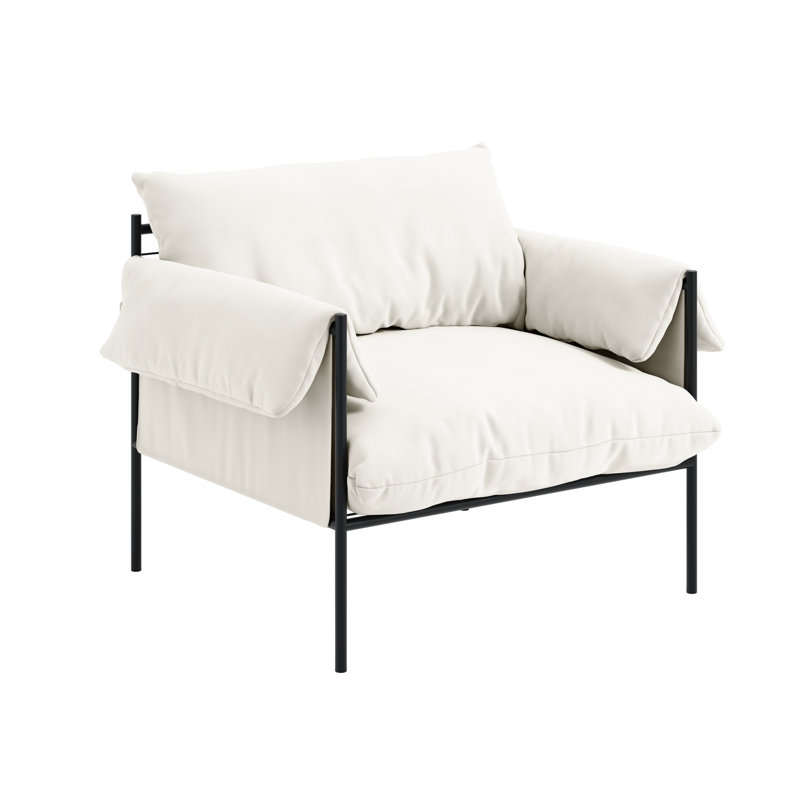 Bettylou Onyx Chair, White