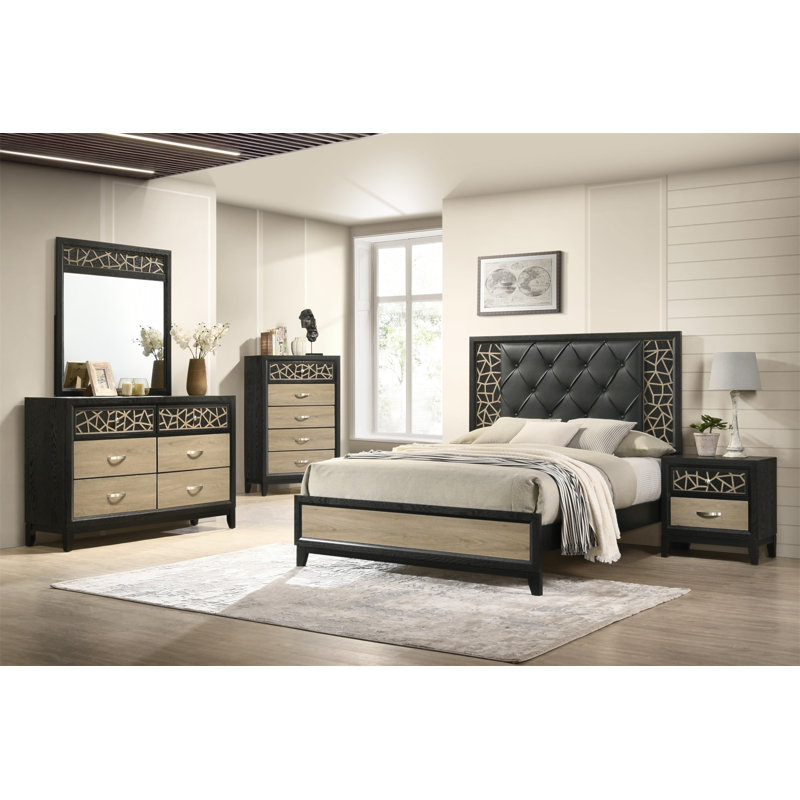 Commode moderne et contemporaine en bois Selena