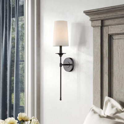 Elyse 1-Light Dimmable Steel Wallchiere
