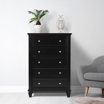 Commode 5 tiroirs l 36,25 po