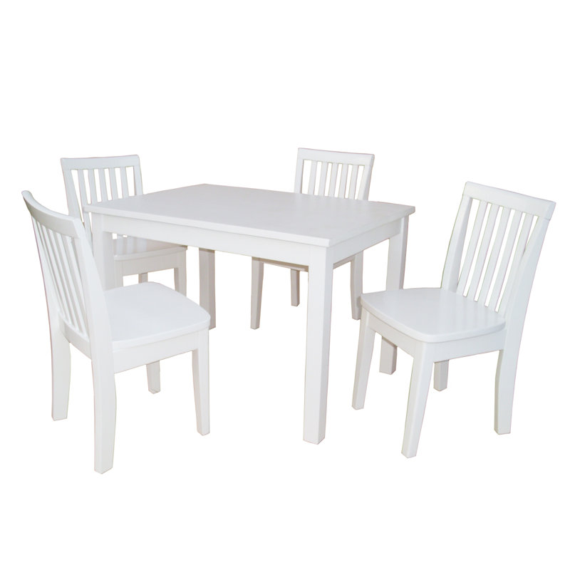Ensemble de table de jeu et de chaises pour enfants Shirehampton, Blanc