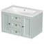 Ensemble de meuble-lavabo mural 30 po avec lavabo et tiroir fonctionnel