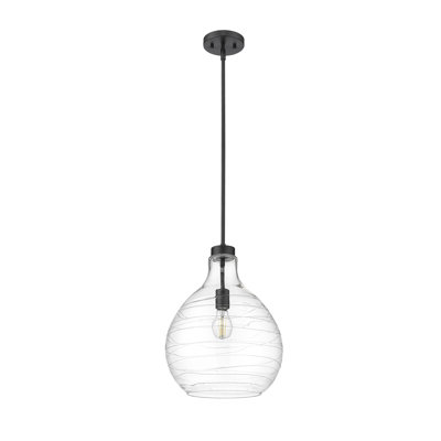 Luminaire suspendu en forme de goutte 1 lumière Wilhemina