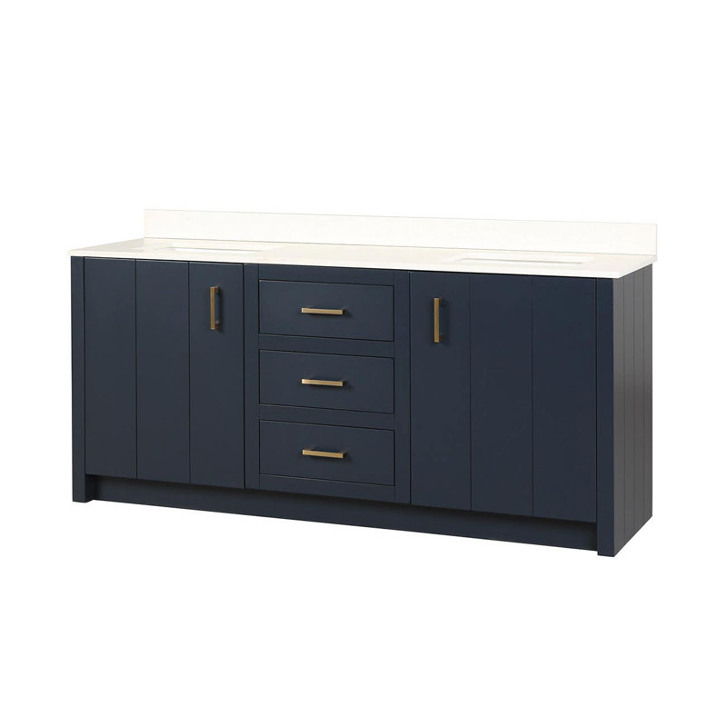 Meuble-lavabo double Cora