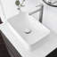 STYLISH Élan Bathroom Vanity Sink Pop-Up Drain with white ceramic cap without Overflow Set of 2-114825709