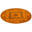 Tapis orange 7 pi 1 po Crayford One-of-a-Kind