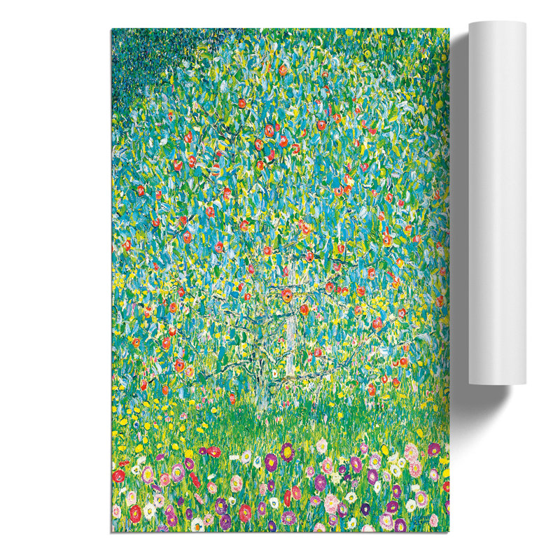 Apple Tree by Gustav Klimt - No Frame Painting, 42cm H x 30cm W x 0.1cm D