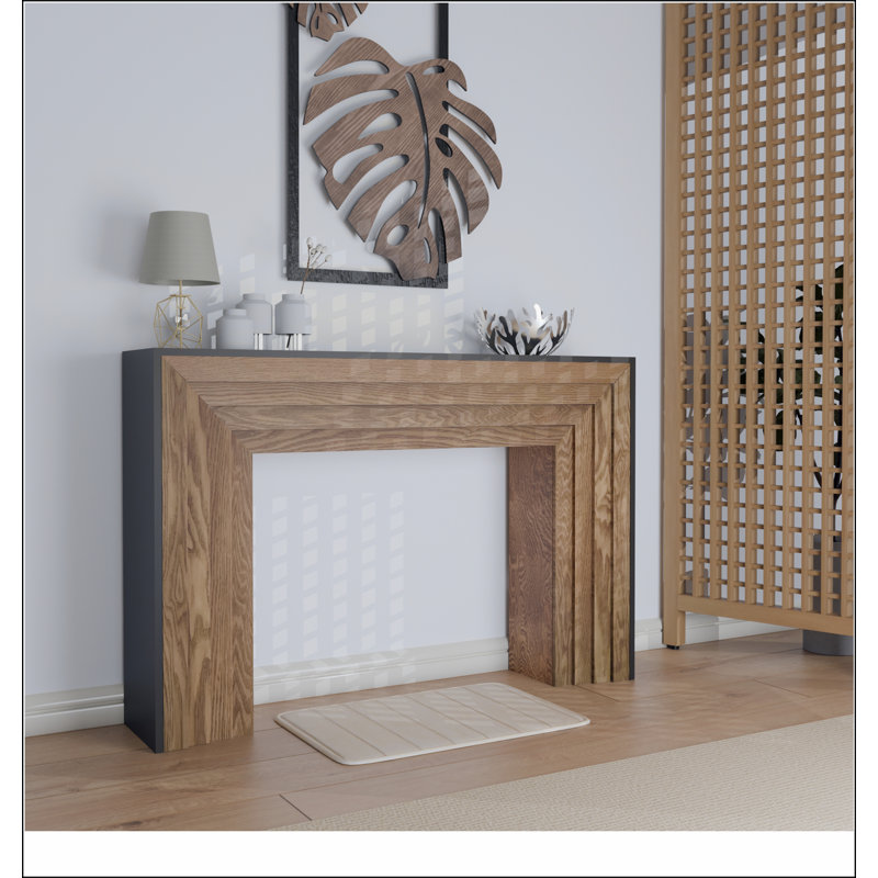 47in Modern Wood Console Table , Entryway Table, Sofa Table - Rustic & Contemporary Design