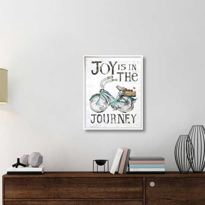 " Joy Is In The Journey " by Kellie Day East Urban Home Mat 