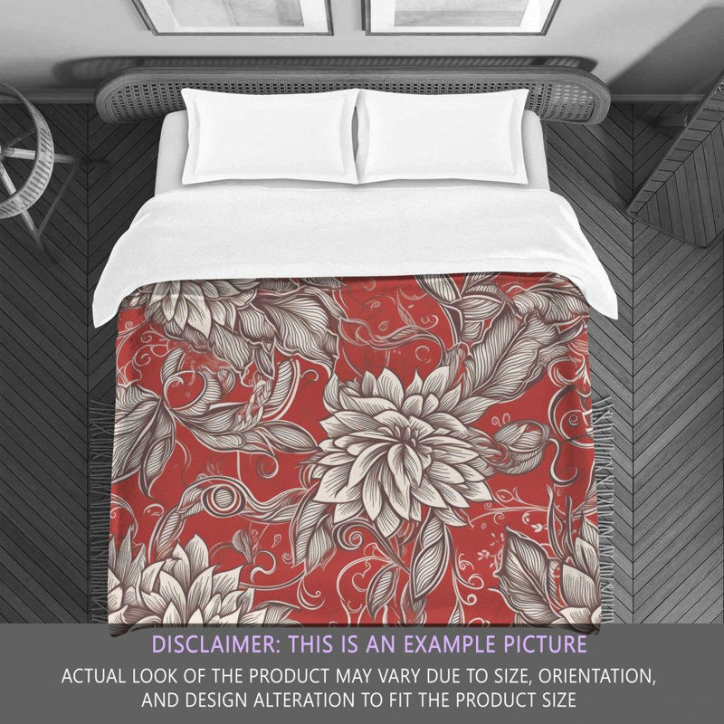 Édredon floral Ansam, Grand édredon
