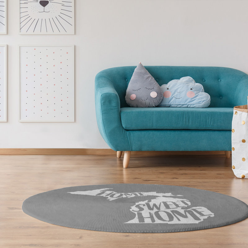 Tapis de poly-chenille pour maison de michigan