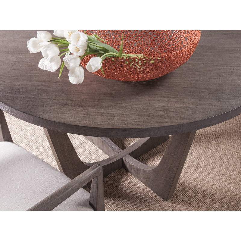 Ensemble de table de salle à manger 3 pièces en bois massif, Grigio