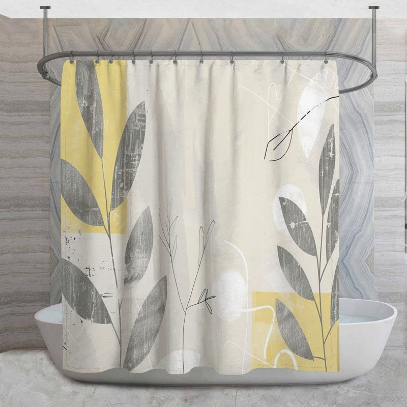 Rideau de douche Clite Floral, H 83 po x l 70 po