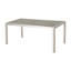 Outdoor Aluminum Dining Table With Faux Wood Top