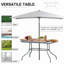 Outdoor , 80 cm W 120 cm D