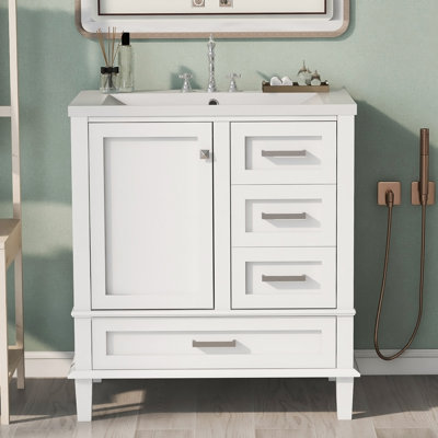 Ensemble de meuble-lavabo moderne 30 po avec meuble-lavabo 30 po