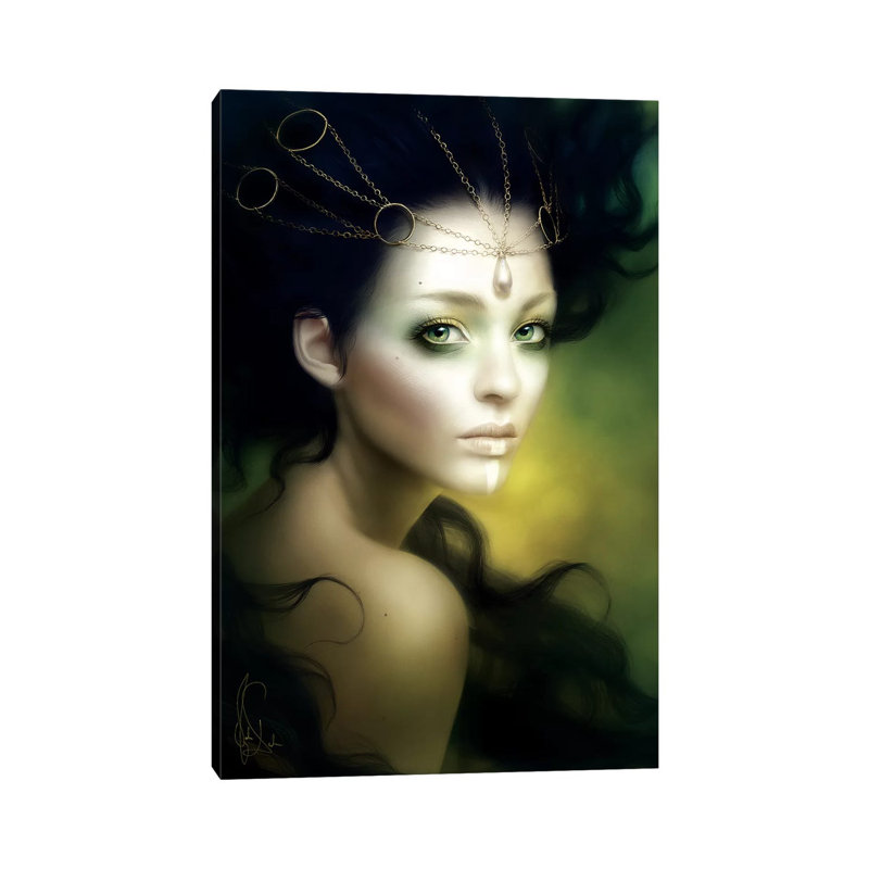June by Melanie Delon - Print on Canvas, 20.32 cm H x 30.48 cm W, Wrapped Canvas