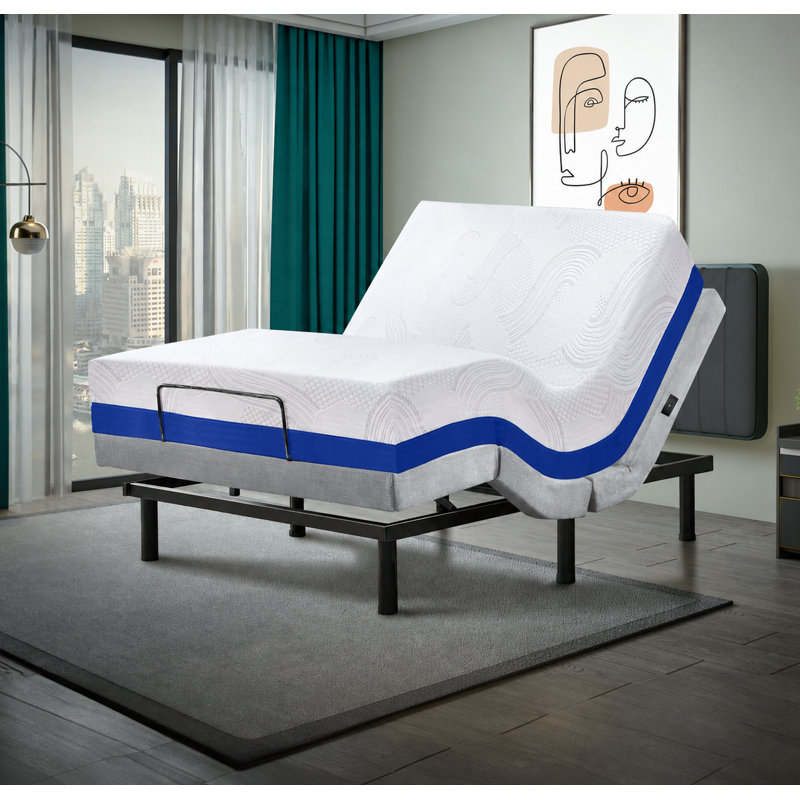 14 Inch California King Copper Gel Memory Foam Mattress, California King