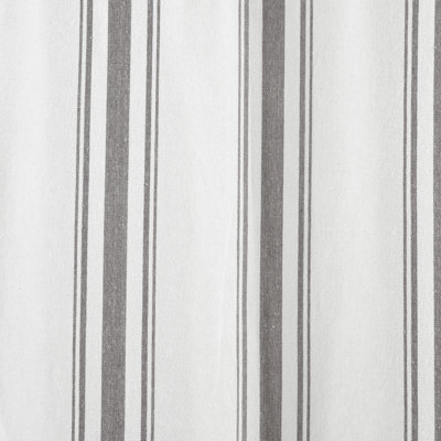 Cotton Blend Semi Sheer Curtain Pair