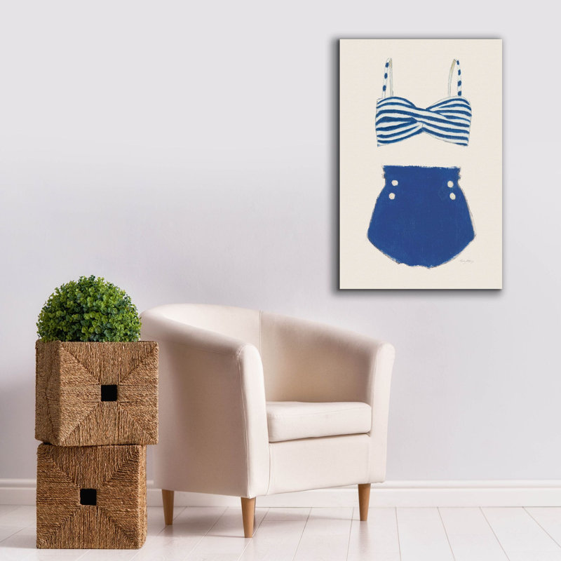 Art rétro, "Emily" par Emily Adams, H 40 po x l 26 po x P 1,5 po