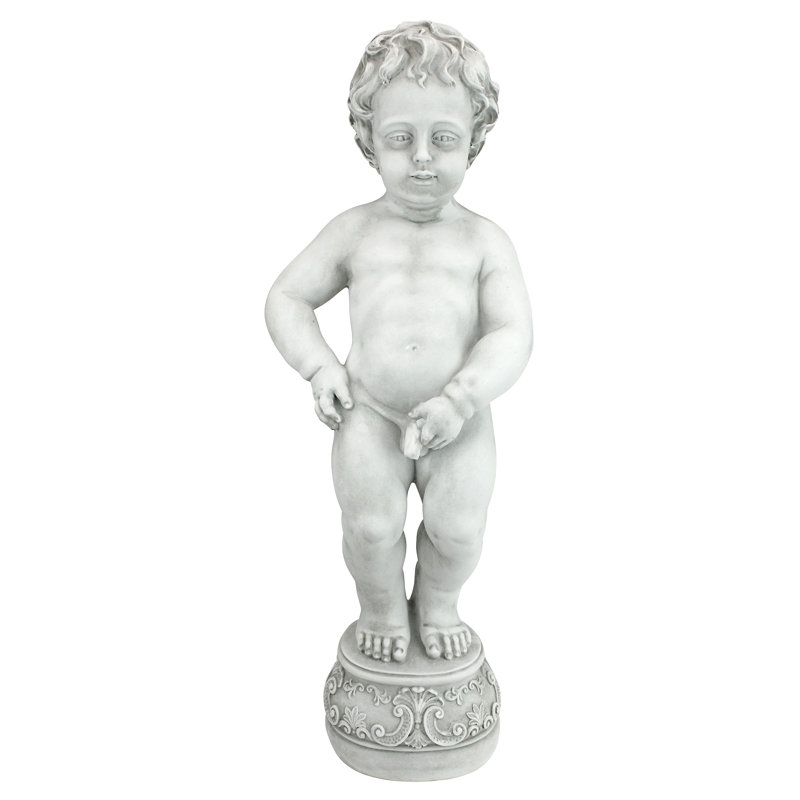 Manneken Pis Piped Garden Statue