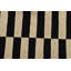 Tapis noir et blanc Orta