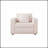 44.9 Inch Plush Modular Single Sofa, Comfortable And Stylish For Bedrooms And Living Rooms-1628896062