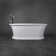 67" x 32" Freestanding Soaking Solid Surface Bathtub