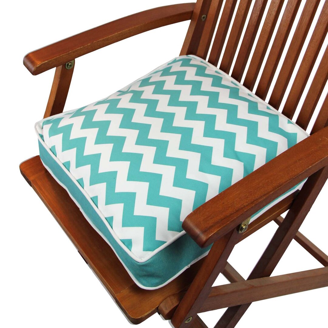 Dleh Indoor / Outdoor Abstract Floor Cushion mit Füllung