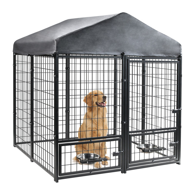 Metoyer Steel Dog House