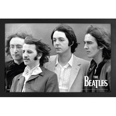 The Beatles - Group (1968), impression encadrée 11 x 17