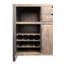 Bar à vin avec rangement pour bouteilles de vin Gail-862441165