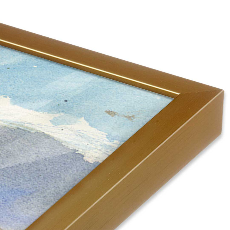 Impression sur toile Somers Ct Storm Clouds par Stephen Calcasola, H 36 po x l 48 po, Doré