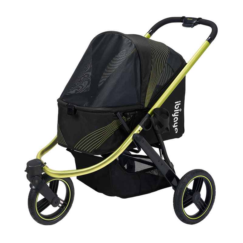 The Beast All Terrain Pet Jogging Stroller, Jet Black