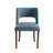 4-Piece Chenille Upholstered Solid Wood Dining Chair Set-845909767