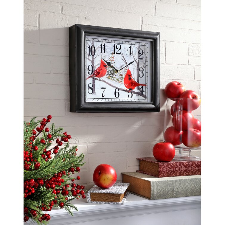 Cardinal Wall Clock