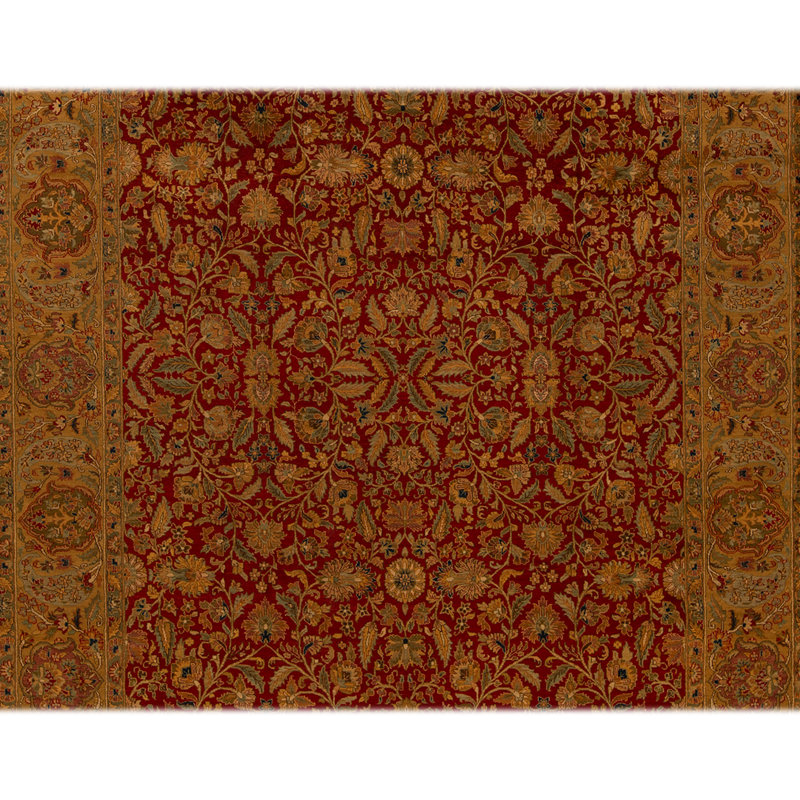 Tapis vin de haute qualité noué à la main