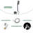 Complete Shower System with Rough in-Valve-70465373