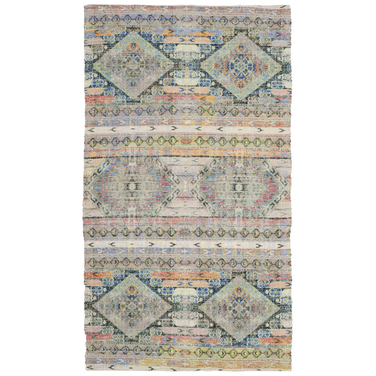 Amanda Hand Loomed Performance Geometric Rug