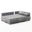 Canapé-lit et chaise longue 82,7 po Haleah-1184682121-1184682120