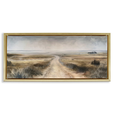 Dusty Country Trail Landscape