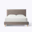 Lit plateforme tapissier