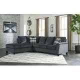 Abinger Smoke 2-Piece Sectional with Chaise