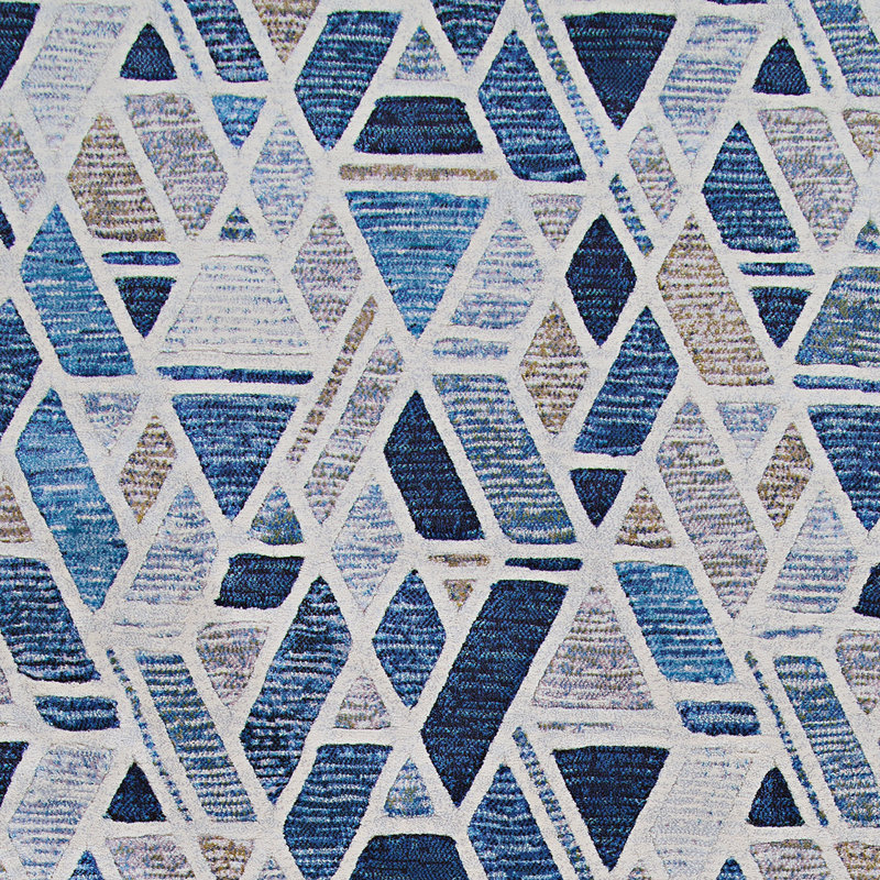 Thiessen Geometric Indoor Rug, Rectangle 2' x 3'7"