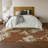 Premium Machine Washable Prisco Terracotta Rug-1523985391