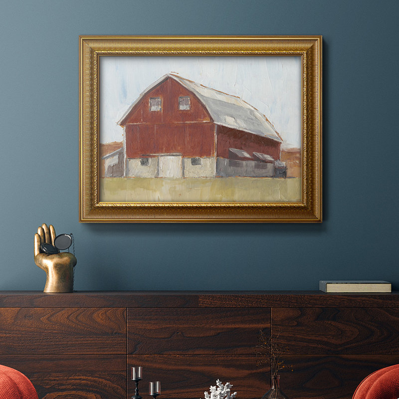 Ethan Harper - peinture sur toile encadrée, H 16 po x l 20 po x P 2,5 po