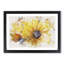 Yellow Coneflowers Watercolour - Framed Print-56881985-56881989