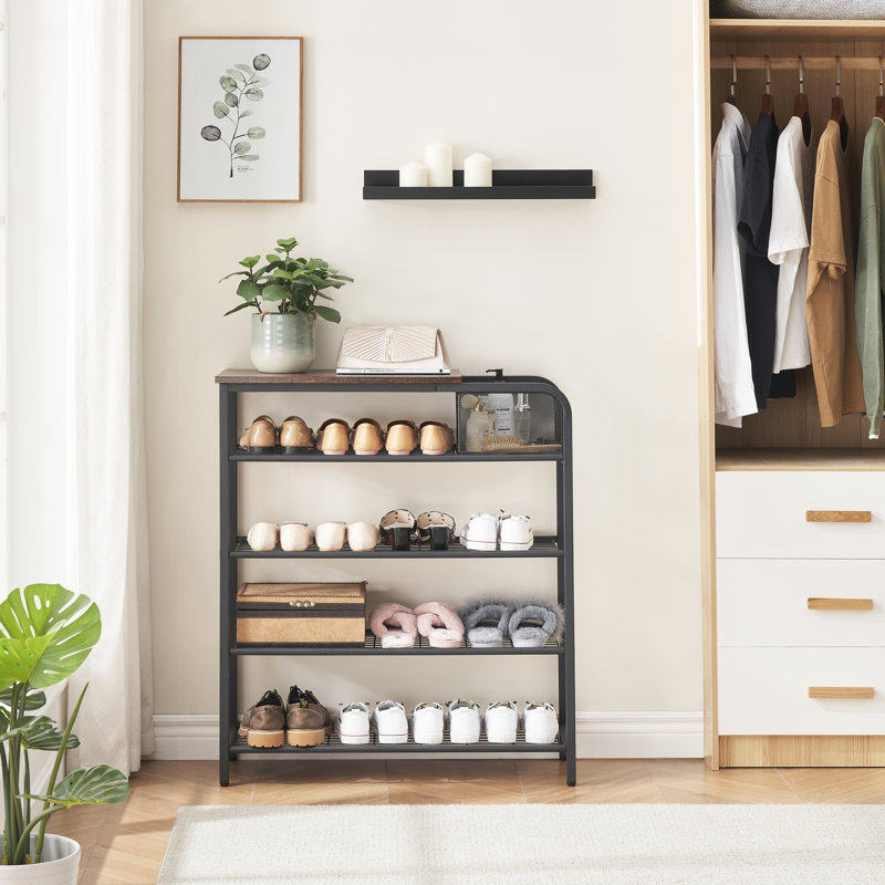 14 Pair Shoe Rack